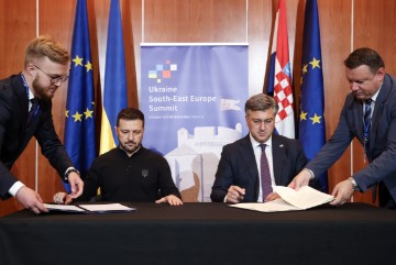 Sastanak na vrhu Ukrajina - Jugoistočna Europa,sporazum Hrvatska - Ukrajina