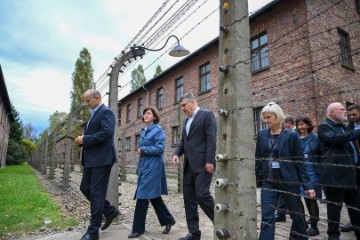 Predsjednik Milanović u muzeju Auschwitz-Birkenau