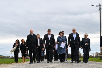 Predsjednik Milanović u muzeju Auschwitz-Birkenau