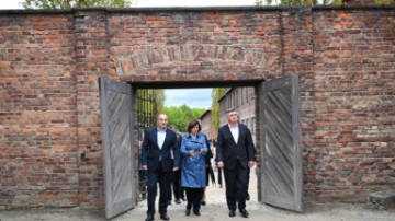 Predsjednik Milanović u muzeju Auschwitz-Birkenau