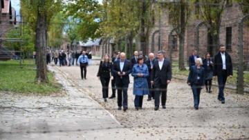 Predsjednik Milanović u muzeju Auschwitz-Birkenau