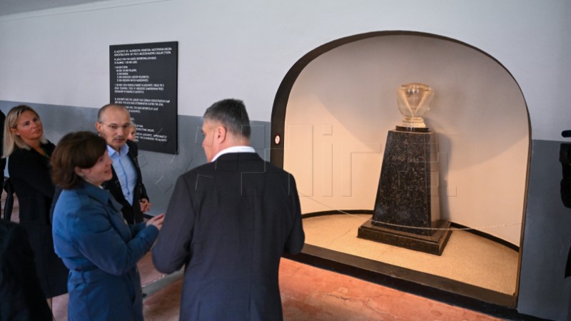 Predsjednik Milanović u muzeju Auschwitz-Birkenau