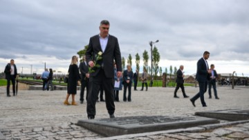 Predsjednik Milanović u muzeju Auschwitz-Birkenau