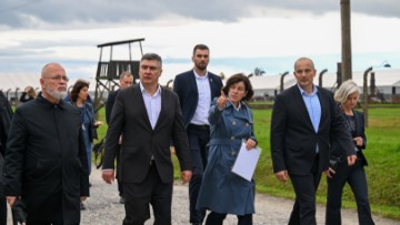 Predsjednik Milanović u muzeju Auschwitz-Birkenau