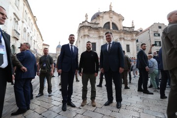 Plenković i Zelenski prošetali Starim gradom