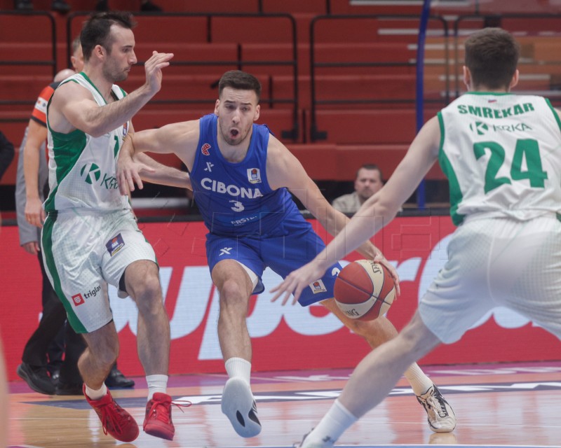 ABA liga: Cibona - Krka