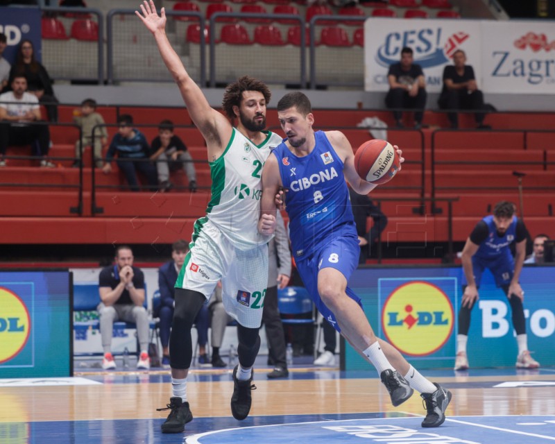 ABA liga: Cibona - Krka