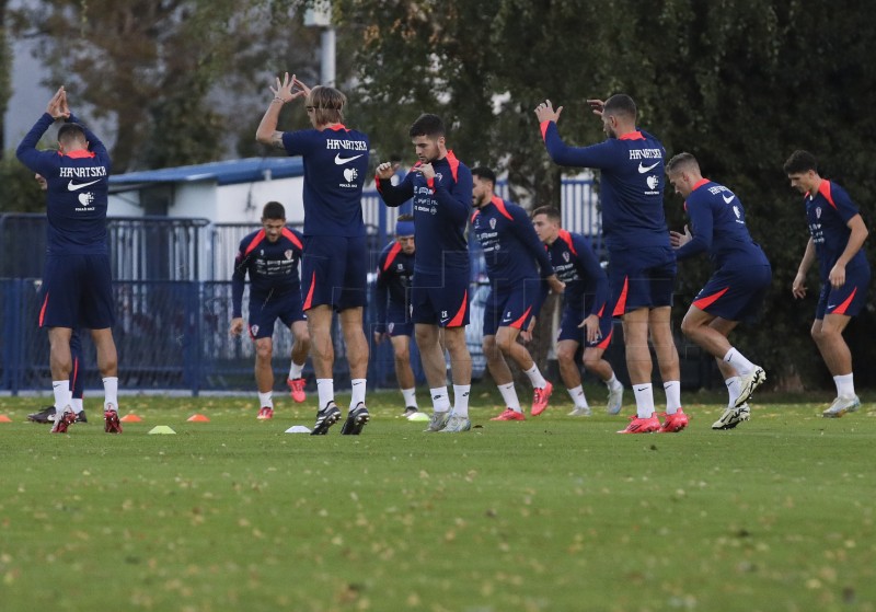 Trening hrvatske nogometne reprezentacije