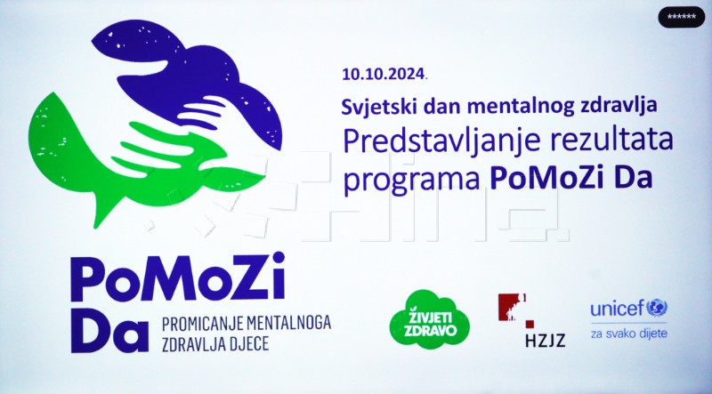 Povodom Svjetskog dana mentalnog zdravlja predstavljeni rezultati programa PoMoZi Da