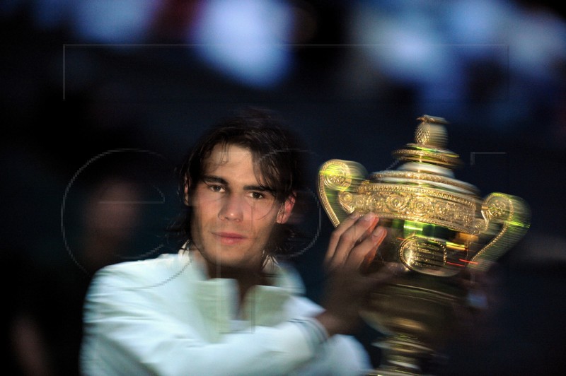 (FILE) BRITAIN TENNIS RAFAEL NADAL RETIRES