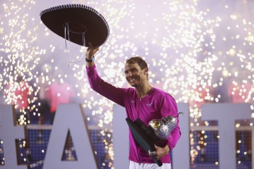 (FILE) MEXICO TENNIS RAFAEL NADAL RETIRES