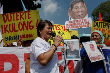 PHILIPPINES PROTEST DUTERTE