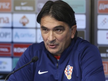 Dalić i Modrić na konferenciji za medije