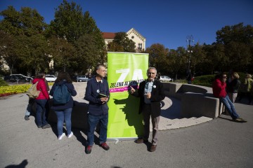 Konferencija za medije stranke Zelena alternativa - ORaH