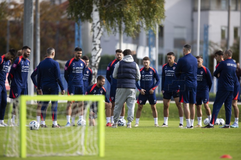 Trening Hrvatske nogometne reprezentacije