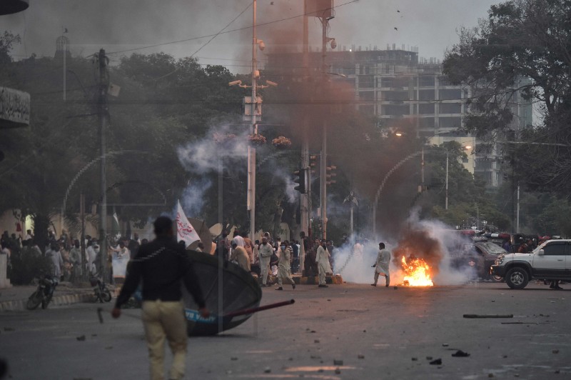 PAKISTAN PROTEST