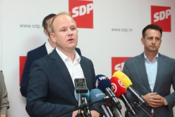 Predstavljen SDP-ov kandidat za gradonačelnika Splita Davor Matijević