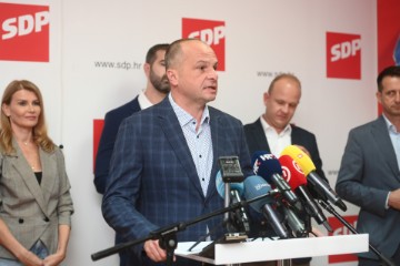 Predstavljen SDP-ov kandidat za gradonačelnika Splita Davor Matijević