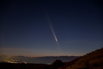 NORTH MACEDONIA ASTRONOMY COMET