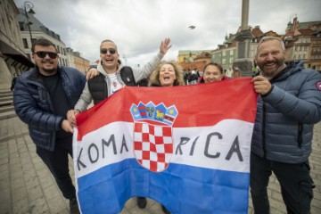 Atmosfera u Varšavi uoči utakmice 4. kola Lige nacija između Poljske i Hrvatske