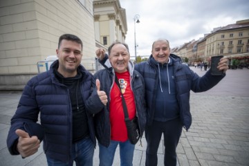 Atmosfera u Varšavi uoči utakmice 4. kola Lige nacija između Poljske i Hrvatske