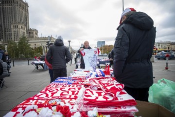 Atmosfera u Varšavi uoči utakmice 4. kola Lige nacija između Poljske i Hrvatske