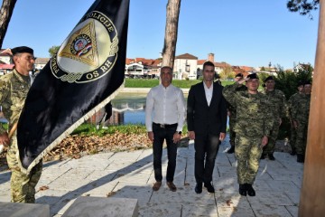 Tradicionalna hodnja pripadnika Pukovnije vojne policije 'Bojnik Alfred Hill'