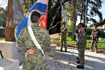 Tradicionalna hodnja pripadnika Pukovnije vojne policije 'Bojnik Alfred Hill'