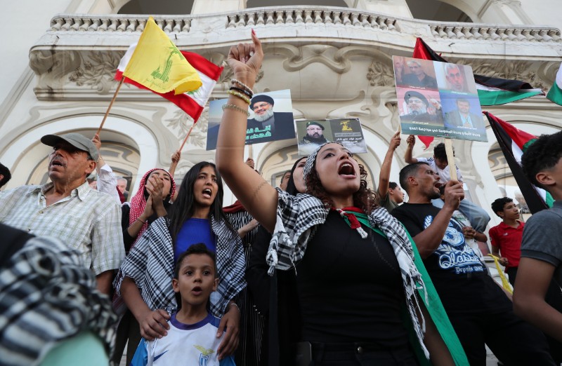 TUNISIA ISRAEL PALESTINIANS GAZA CONFLICT PROTEST