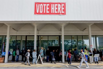 USA GEORGIA ADVANCE VOTING