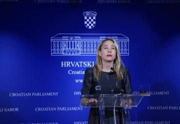 Saborska zastupnica Marija Selak Raspudić održala konferenciju za medije