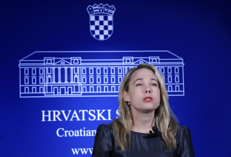 Saborska zastupnica Marija Selak Raspudić održala konferenciju za medije