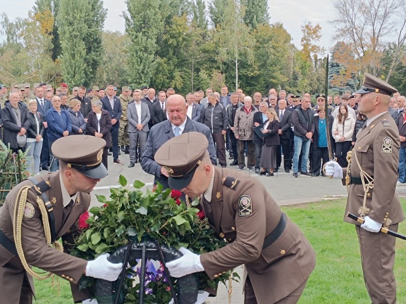 Vukovar: Obilježavanje 33. godišnjce pogibije Blage Zadre i Alfreda Hilla