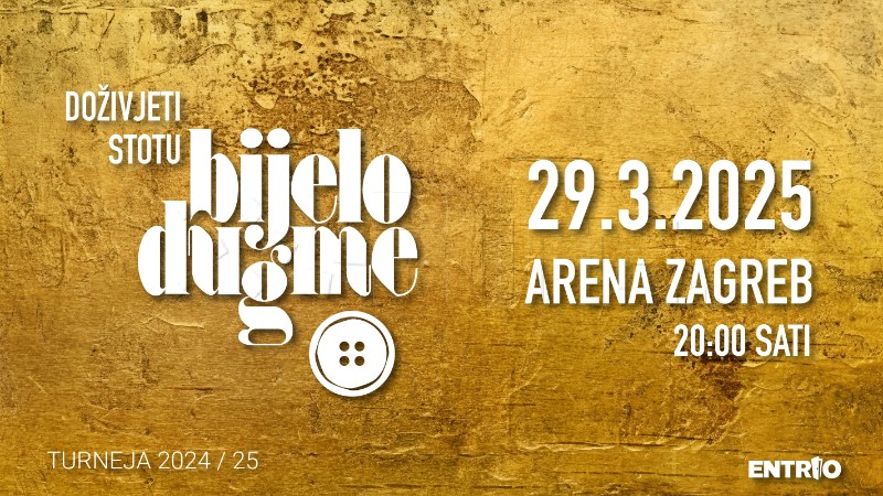 Bijelo dugme priprema veliki koncert u Areni Zagreb u ožujku iduće godine