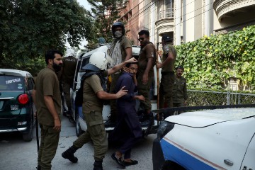 PAKISTAN STUDENTS PROTEST