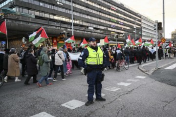 FINLAND PROTEST ISRAEL GAZA CONFLICT