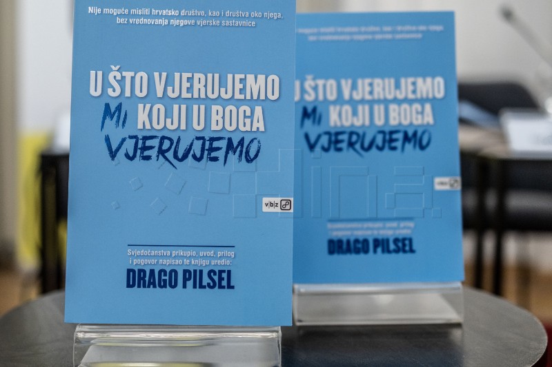 Predstavljanje knjige Drage Pilsela "U što vjerujemo...'' 