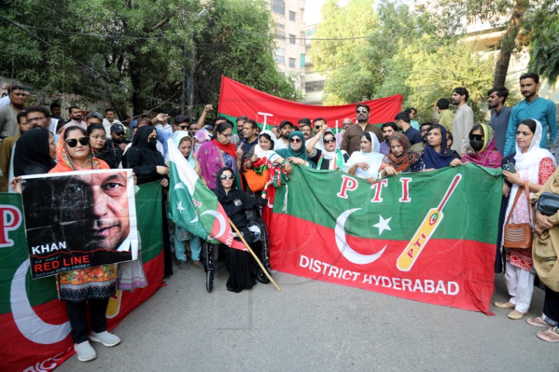 PAKISTAN PTI PROTEST