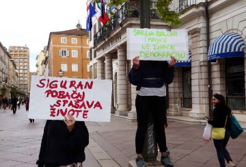 Rijeka: Održan Hod za život, obitelj i Hrvatsku 