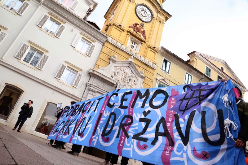 Rijeka: Održan Hod za život, obitelj i Hrvatsku 