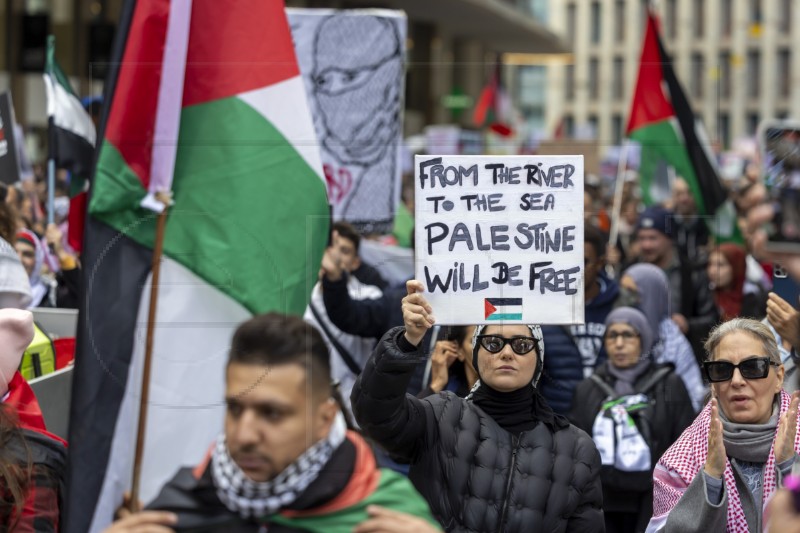 SWITZERLAND PROTEST ISRAEL GAZA CONFLICT