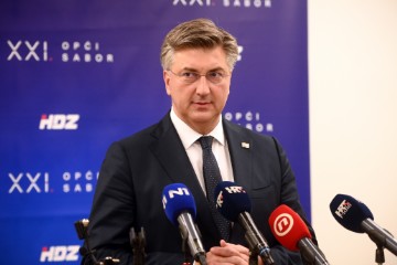 Sjednica Nacionalnog odbora Hrvatske demokratske zajednice - izjava Plenković