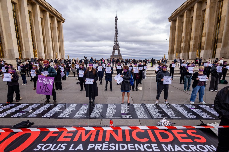 FRANCE FEMINISM PROTEST