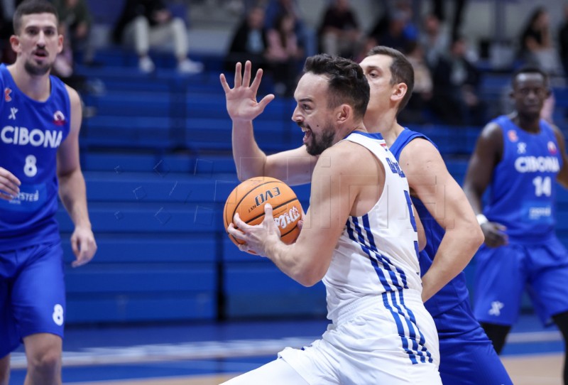 4. kolo državnog prvenstva košarkaša, Cibona - Dinamo