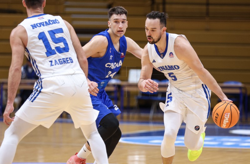 4. kolo državnog prvenstva košarkaša, Cibona - Dinamo