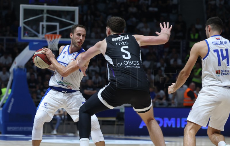 ABA liga: Zadar - Partizan Mozzart Bet