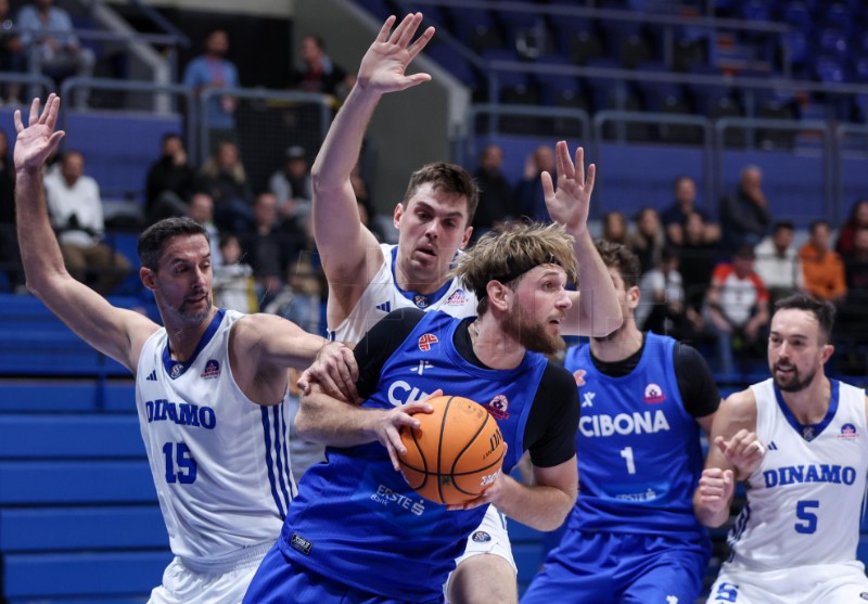 4. kolo državnog prvenstva košarkaša, Cibona - Dinamo