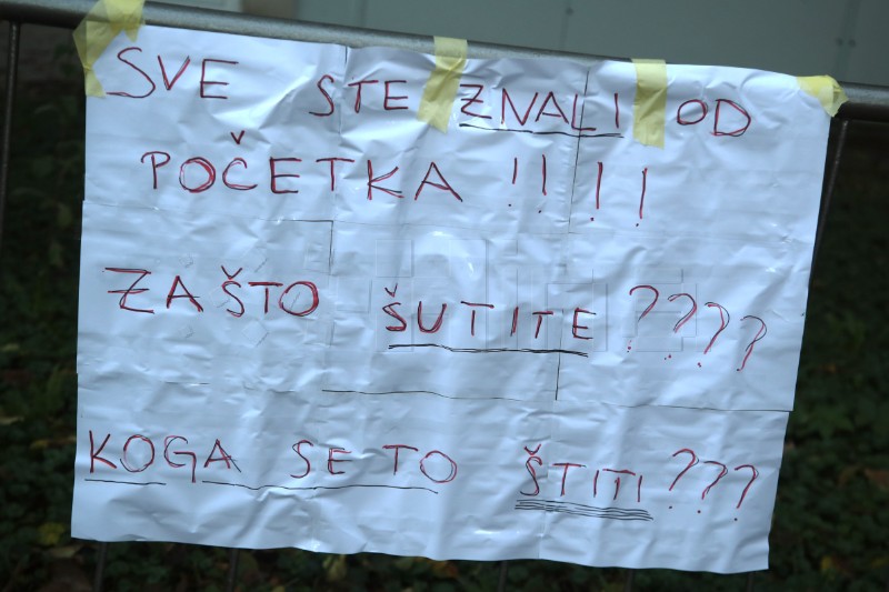 Prosvjed roditelja Osnovne škole Savski Gaj