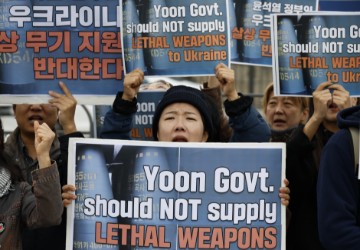 SOUTH KOREA PROTEST