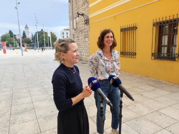 Šibenik: Ivana Kekin i Maja Šintić održale konferenciju za medije